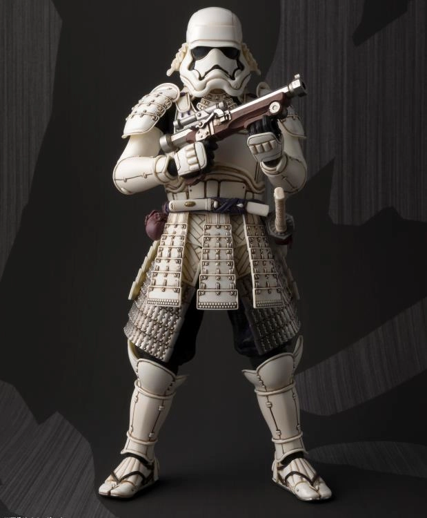 Bandai Tamashii Nations Star Wars Meisho Movie Realization Ashigaru First Order Stormtrooper People's Choice Collectible Decor