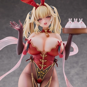 Resin Statue Cheongsam Bunny Stella