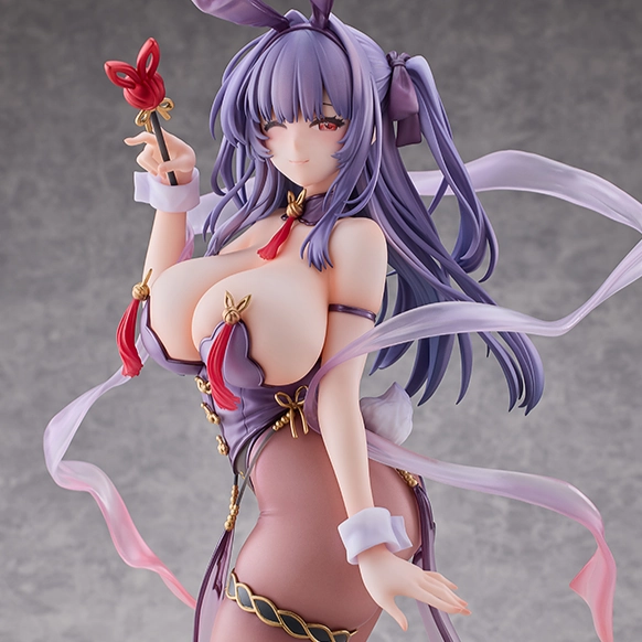 Cheongsam Bunny Yuri Fall Decor Anime Figure