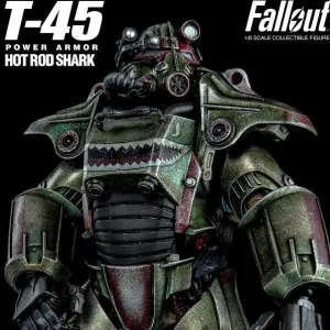 Fallout 1/6 T-45 Hot Rod Shark Armor Pack Vinyl Product