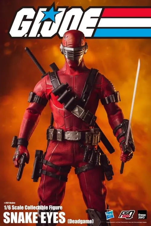G.I. Joe FigZero 1/6 Snake Eyes: Deadgame Anime Piece