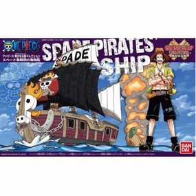 Bandai Hobby Grand Ship Collection - Spade Pirates Ship 'One Piece' Superhero Article
