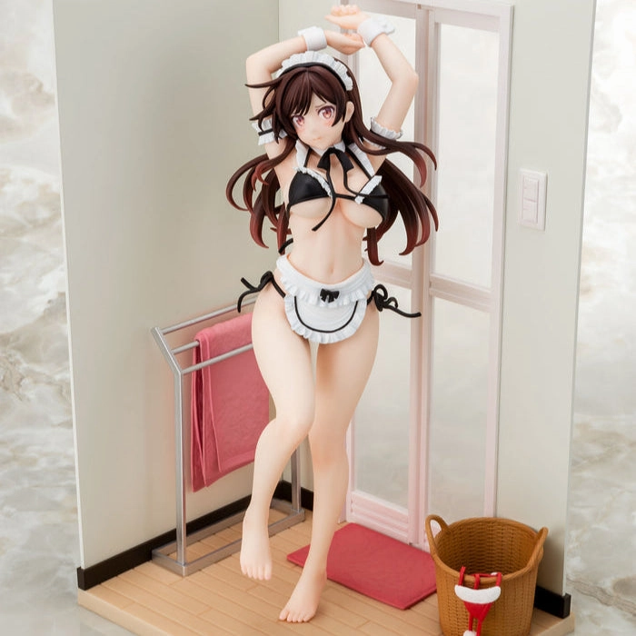 Rent-A-Girlfriend hizuru Mizuhara Maid Bikini ni Okigae Chibi Style Action Unit