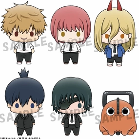 Silver Coated promotional item Chokorin Mascot Chainsaw Man Set (set of 6)