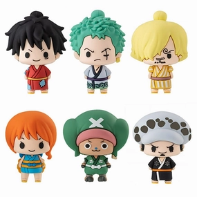Blind Box Toy Chokorin Mascot One Piece Wano Country Edition (Set of 6 Characters)