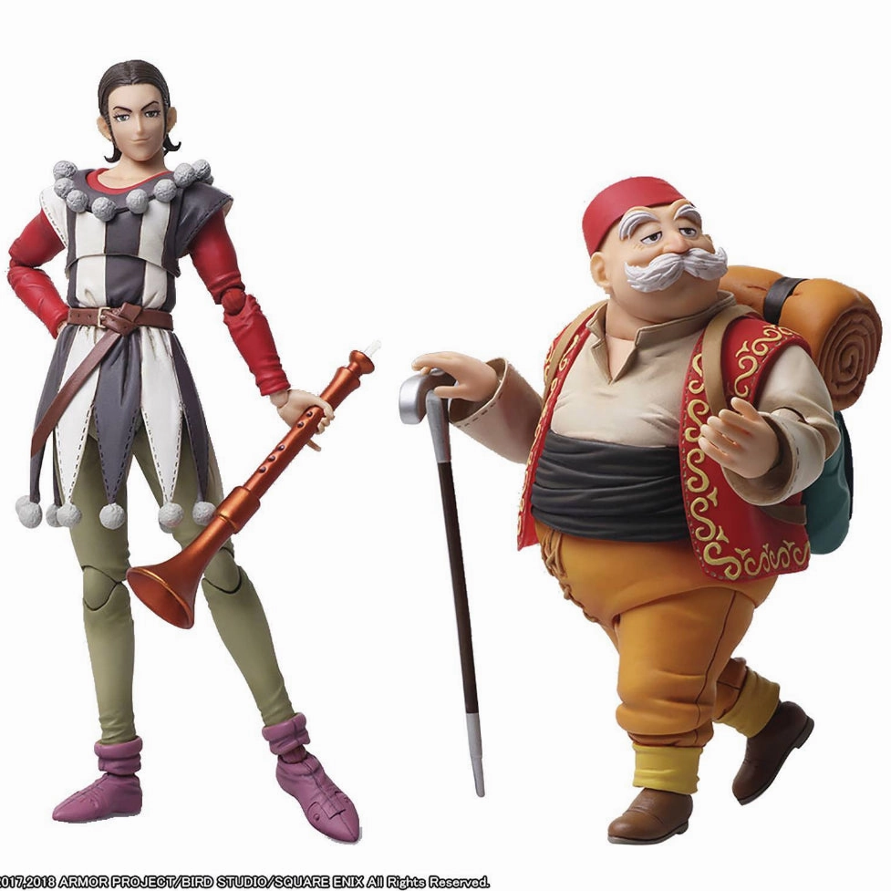 Valuable Collectible Premium Decor Square-Enix Bring Arts Dragon Quest XI Sylvando & Rab