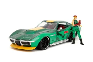Jada Toys Street Fighter 1969 Chevrolet Cammy 1/24 Diecast Model Collectors Replica Vinyl Replica
