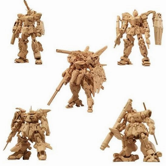 Robot Collectible Gundam Artifact 2 COMPLETE SET of 5