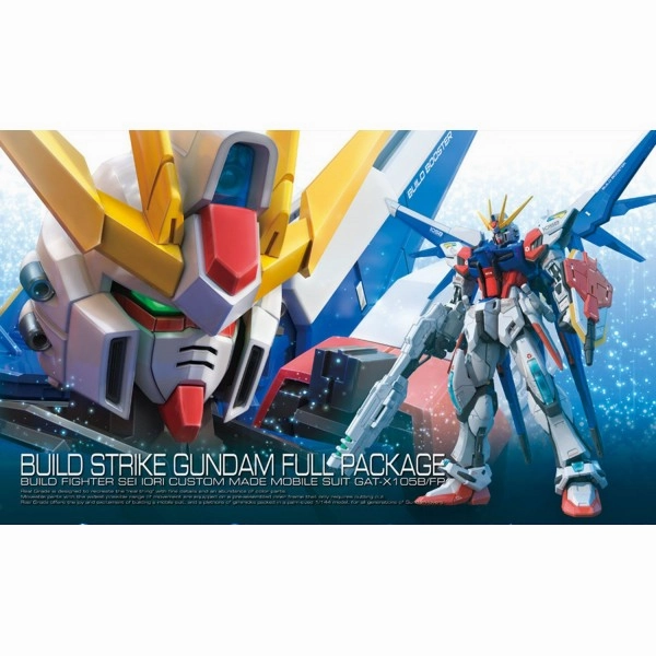 Bandai Hobby RG 1/144 #23 Build Strike Gundam Full Package (5063084) Gaming Article
