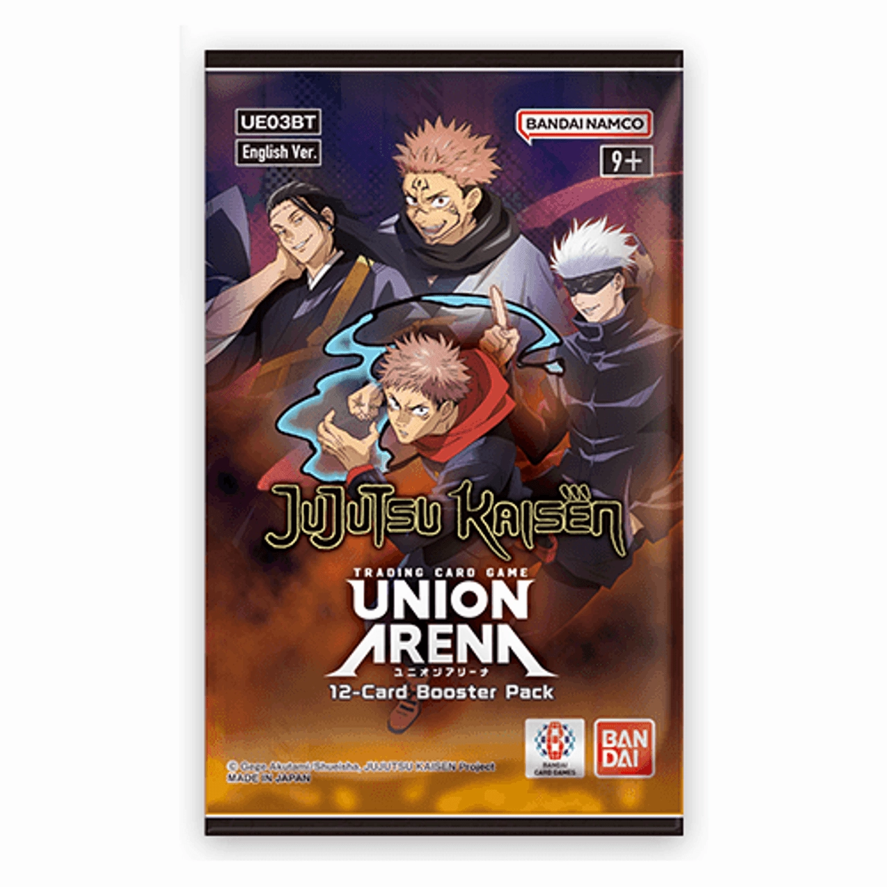 Action Toy Superhero Collection "Union Arena" Jujutsu Kaisen - Booster Pack (UE03BT)