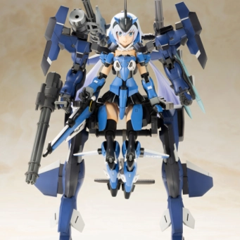 Frame Arms Girl Stylet XF-3 with Exosuit Stylet Movie Sculpture