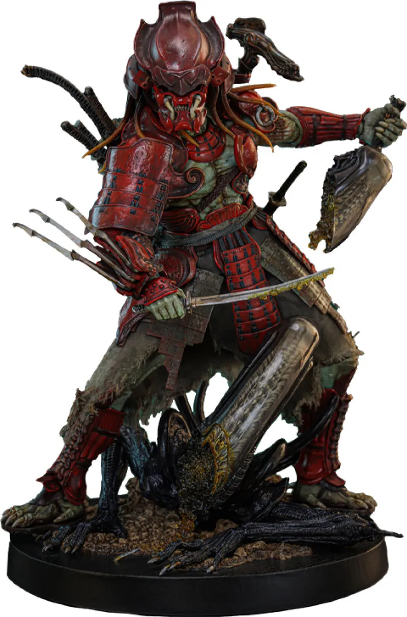Math Whiz Volume Adjustment Hot Toys Akaoni Samurai Predator - Alien vs. Predator - AC06 - 1/6 Scale Collectible Figure