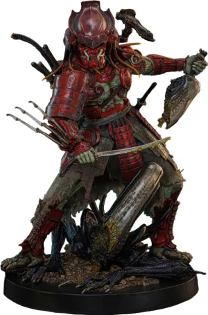 Math Whiz Volume Adjustment Hot Toys Akaoni Samurai Predator - Alien vs. Predator - AC06 - 1/6 Scale Collectible Figure