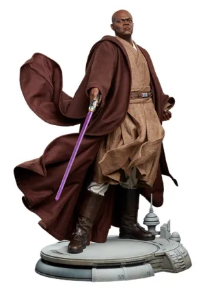 Sideshow Collectibles Star Wars Episode III Mace Windu Premium Format Figure 1/4 Statue History Buff