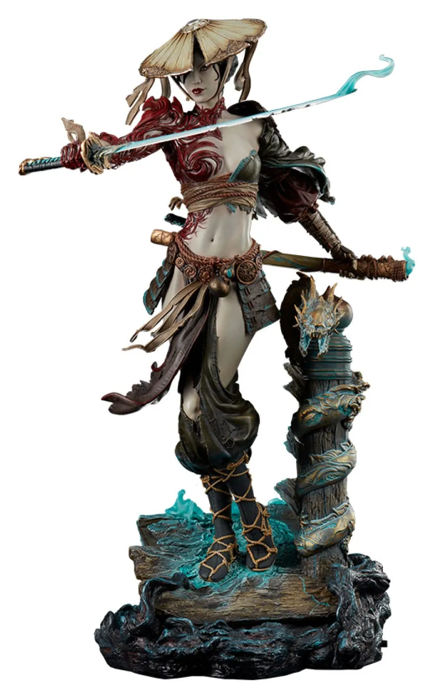 International Icon Paleontology Model Sideshow Collectibles Court of the Dead Slaier: The Undying Blade Premium Format Figure Statue