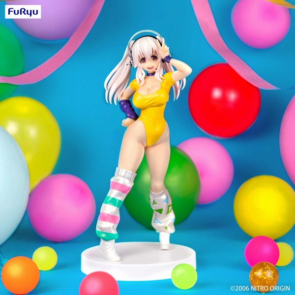 PVC Product Display Model SUPER SONICO Concept Figure??80's/Another Color/Yellow??