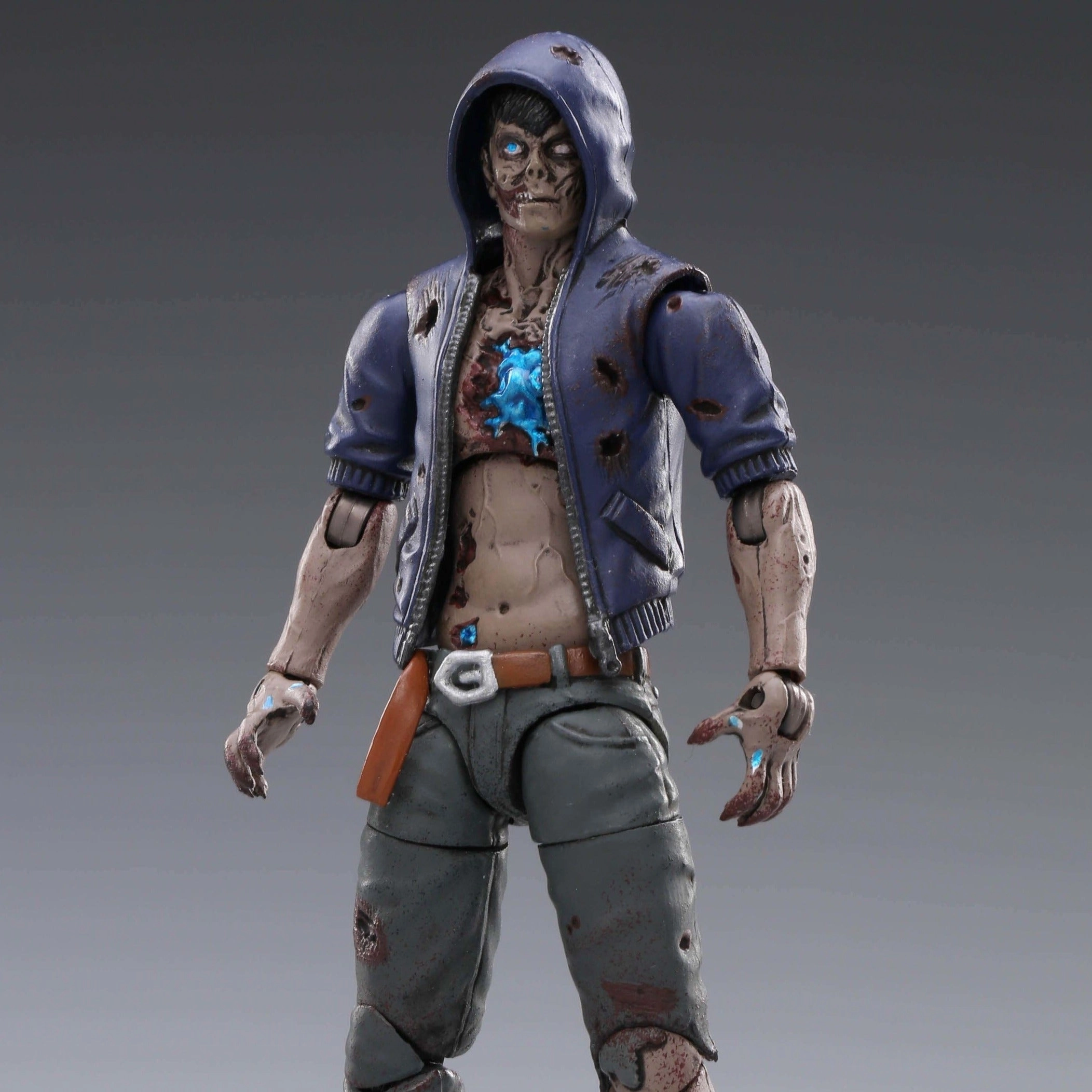 Story Finish Mesh Deformation Joy Toy Life After Infected Hoodies 1/18 Figure