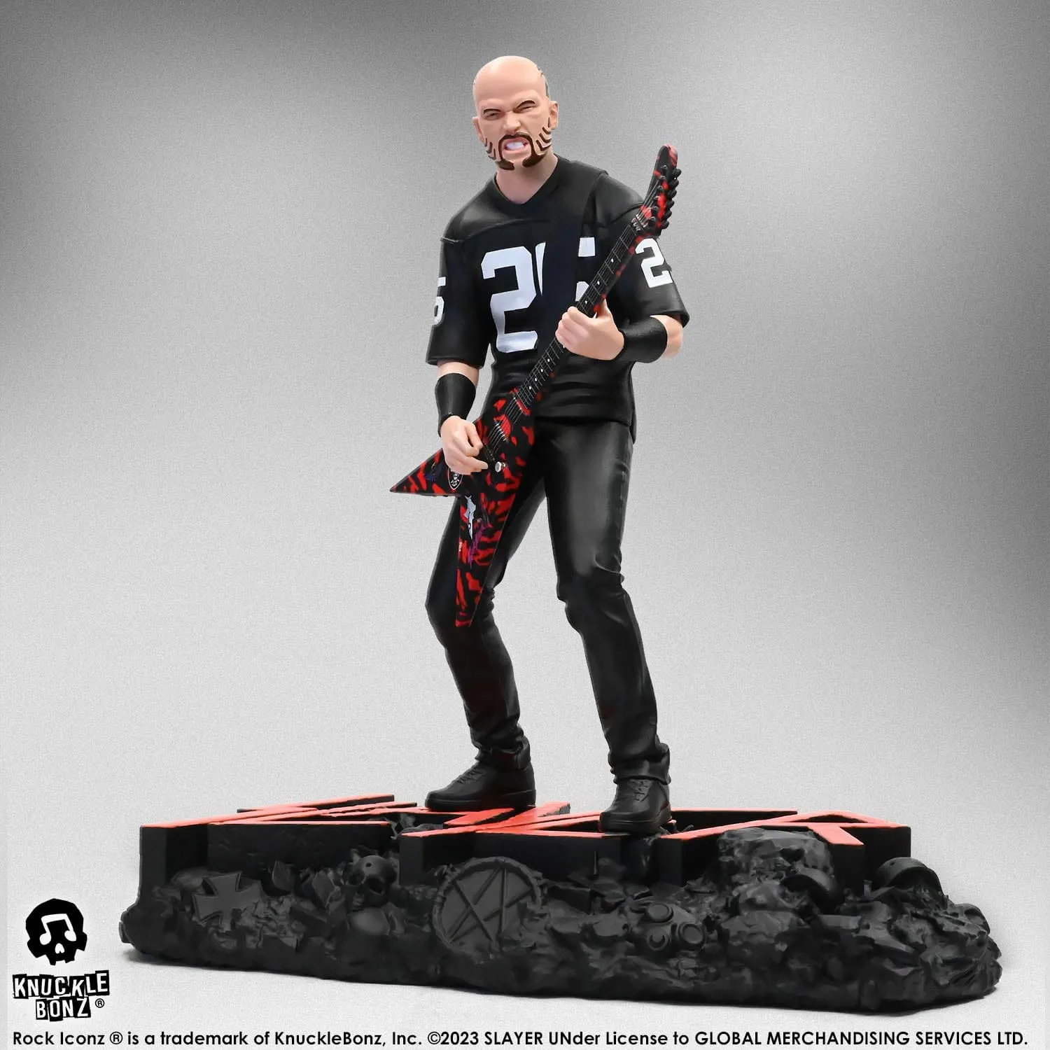 Knucklebonz Slayer Rock Iconz Kerry King II Statue Impressionist Art Fantasy Figure