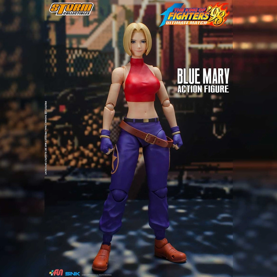 Premium Goods Blue Mary "King of Fighters '98" Action Figure