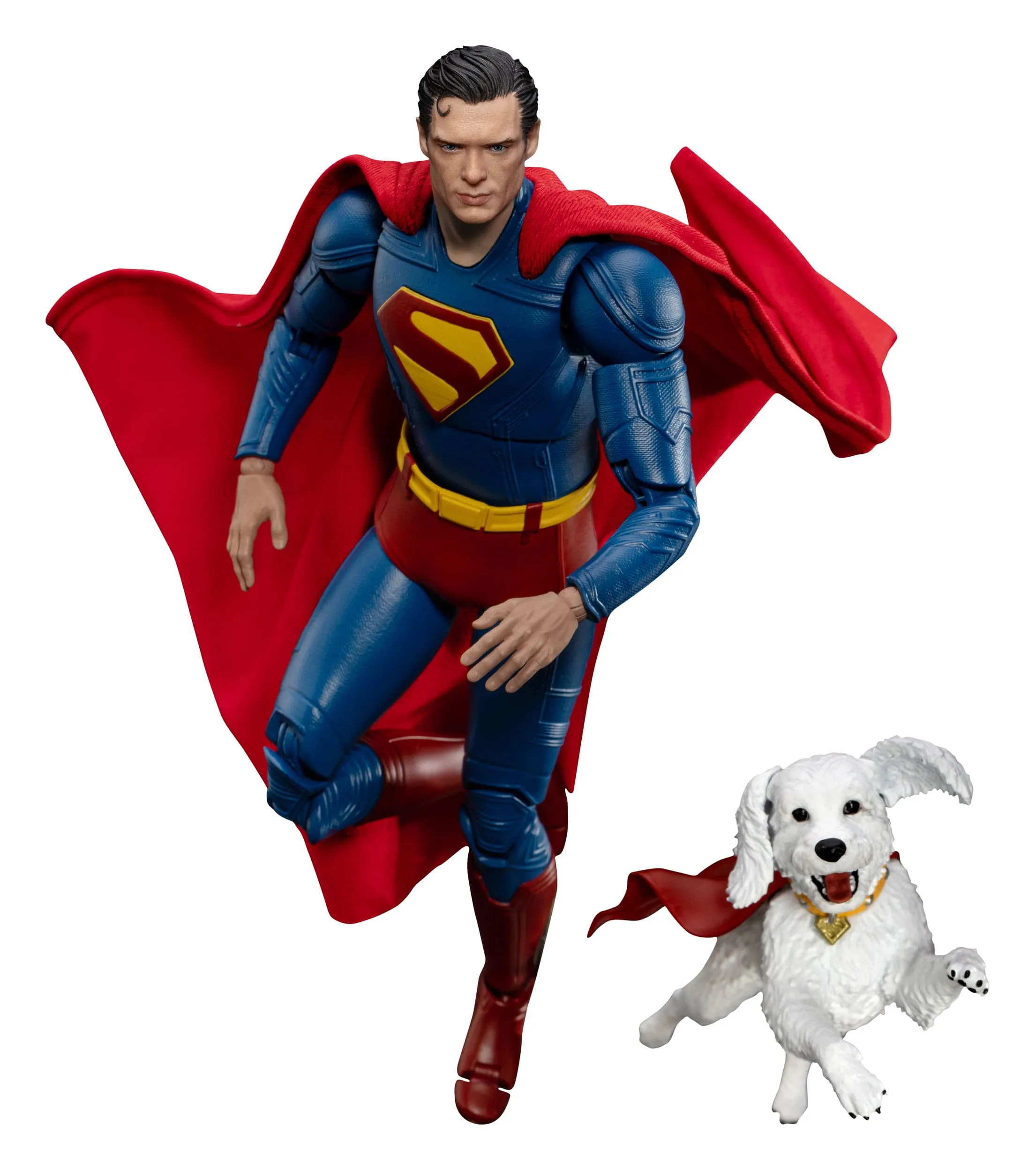 Articulated Statue Hand Sculpted Beast Kingdom Superman (2025) Dynamic 8ction Heroes Superman & Krypto Action Figure
