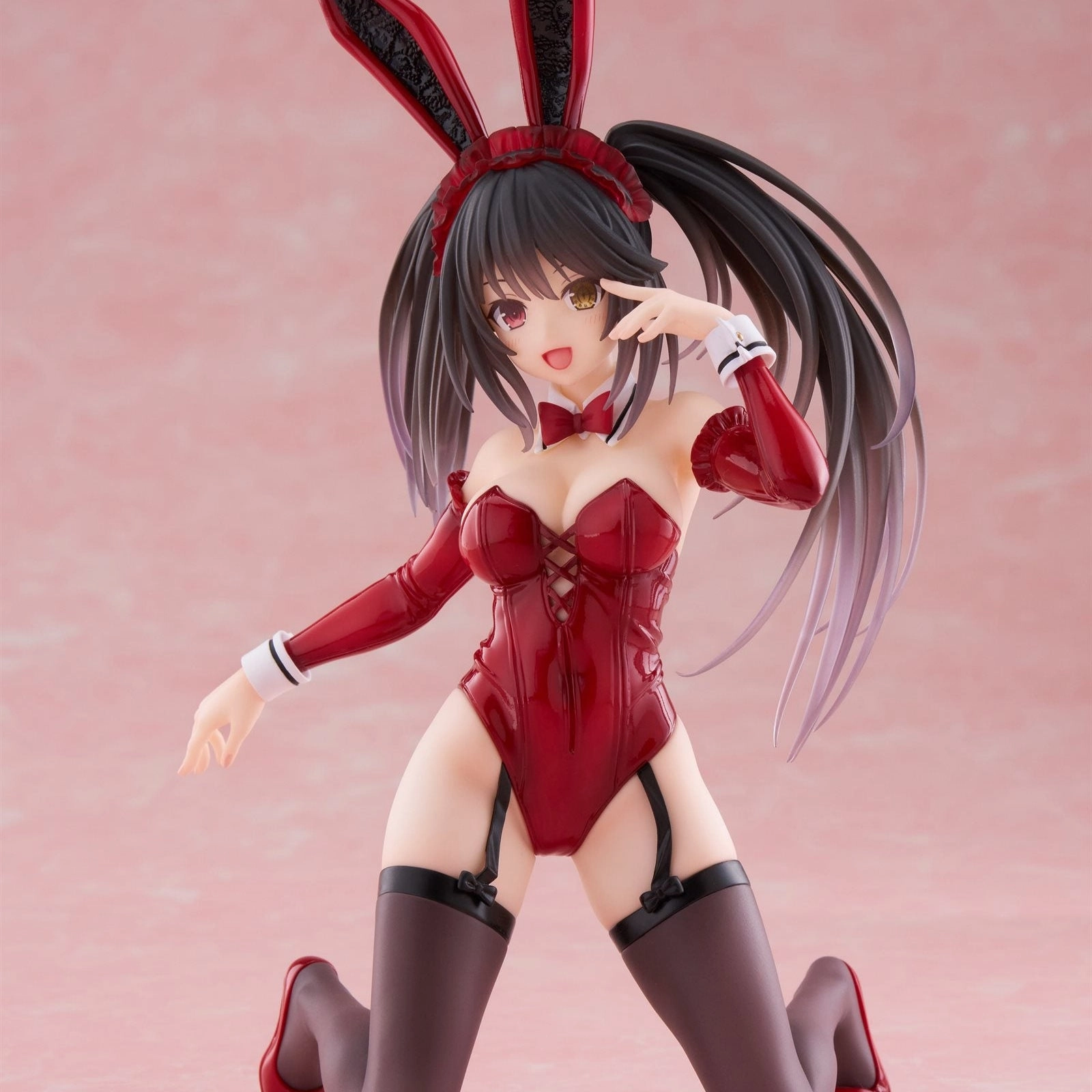 Date A Live V Desktop Cute Figure - Kurumi Tokisaki (Bunny Ver.) Ship Figure