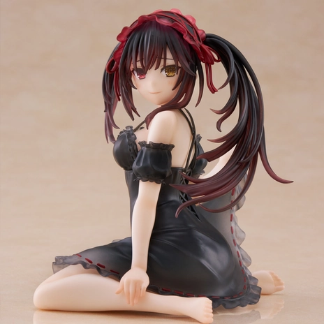 Sci-Fi Robot Assembly Required Date A Live V Desktop Cute Figure - Kurumi Tokisaki (Nightwear Ver.)