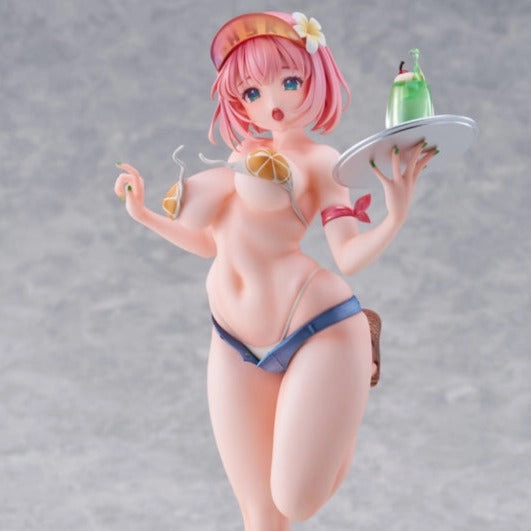 Art Sculpture PVC Figure Summer Waiter Illustration by Kink 1/7 Scale Figure