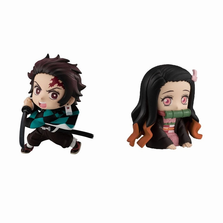 Demon Slayer: Kimetsu no Yaiba Adverge Motion (Tanjiro & Nezuko) Robot Figure