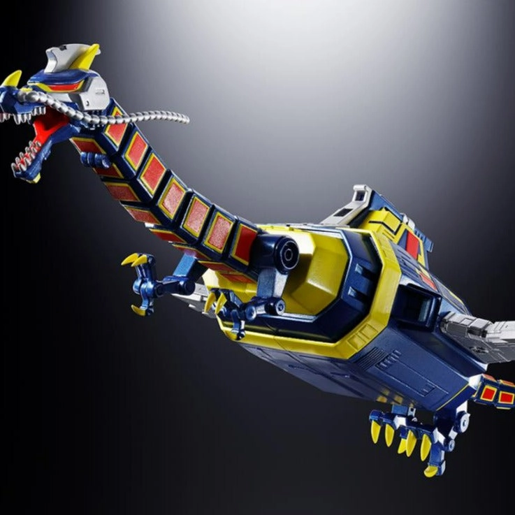 GX-106 Denshi Seijyu Dol and Guillan Enban "Space Sheriff Gavan" Soul of Chogokin Factory Direct Garden Ornament