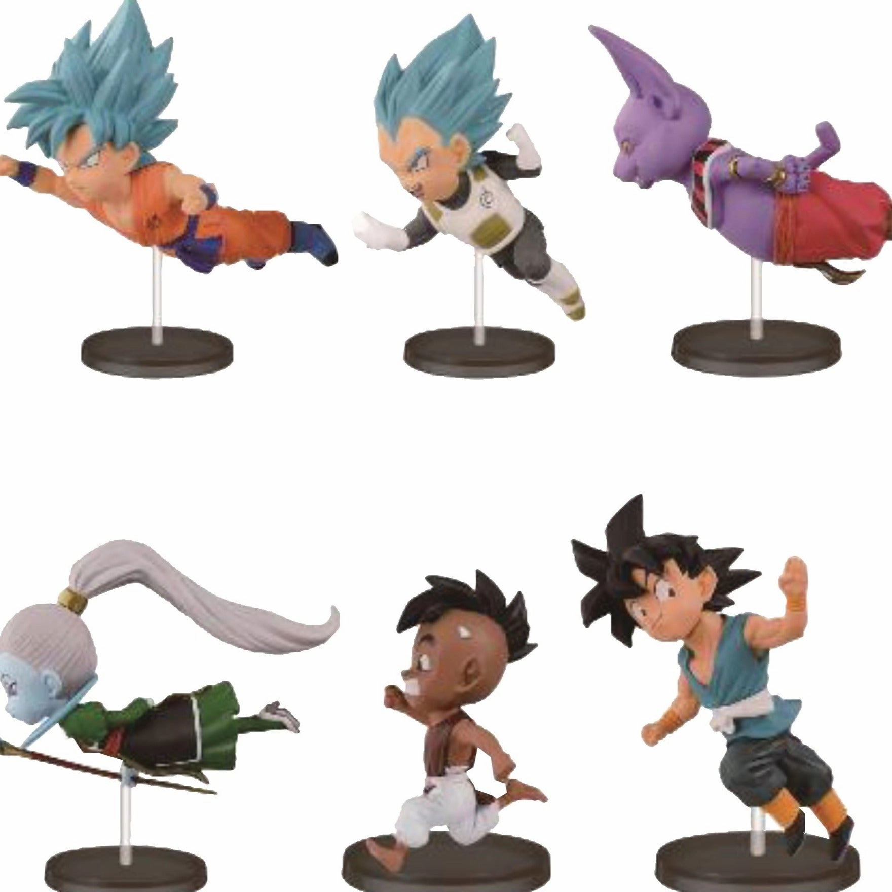 Dragon Ball Z WCF Anime 30th Anniversary Vol.6 Set of 6 Figures Global Phenomenon