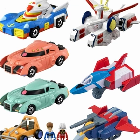 Small Space Dream Tomica Mobile Suit Gundam Vehicles (Set of 7)