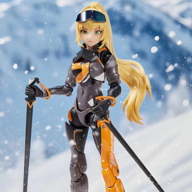 Felt Toy Extreme Girl Series Shining Ling Shuang Alloy Action Figure