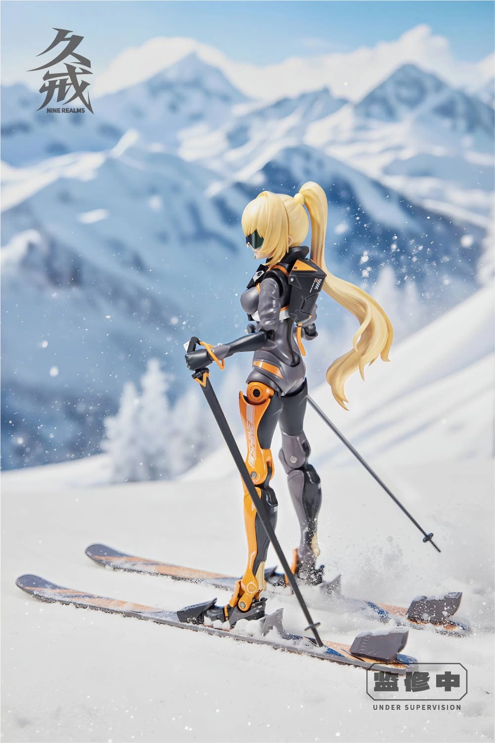 Extreme Girl Series Shining Ling Shuang Alloy Action Figure Art Masterpiece