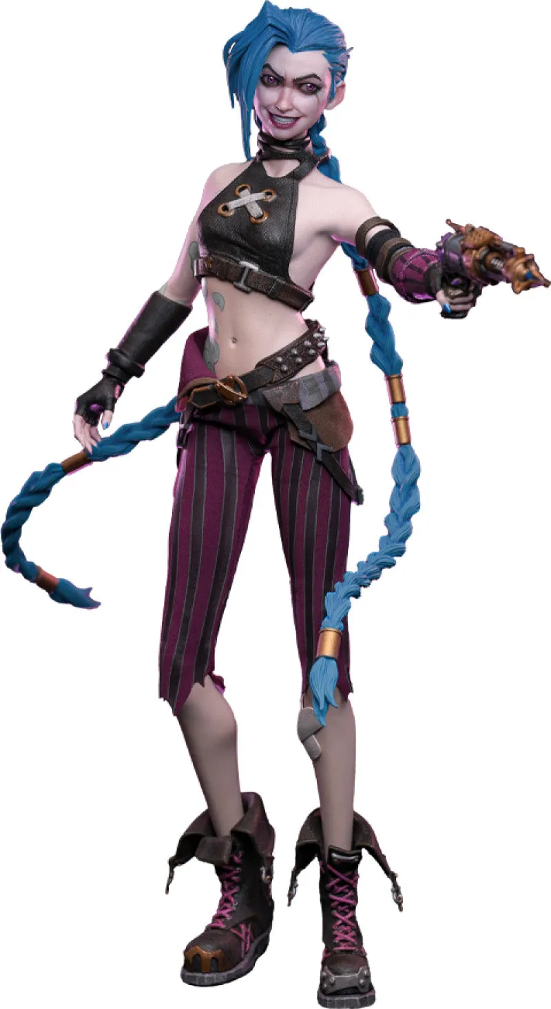 Emotional Connection Hot Toys Jinx - Arcane Season 2 - TMS137 - 1/6 Scale Collectible Figure