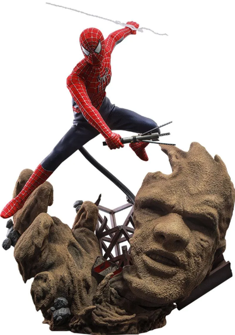 Hot Toys Friendly Neighborhood Spider-Man (Deluxe Version) - No Way Home - MMS662 - 1/6 Scale Collectible Figure Appreciating Asset Geological Sample