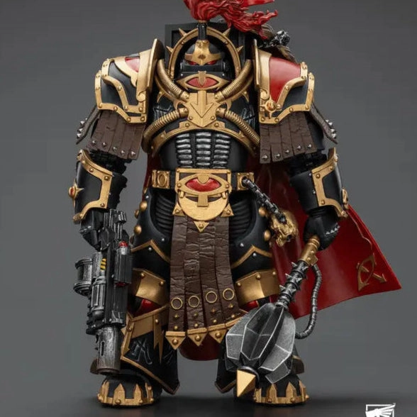 WARHAMMER Sons of Horus Legion Cataphractii Praetor with Combi-Melta and Power Maul Biodegradable material Small Space