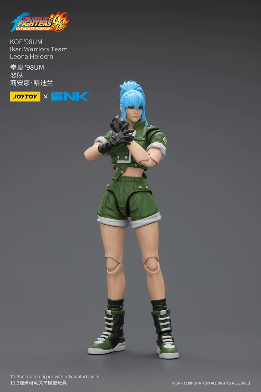Superhero Unit Gaming Model KOF 98UM Ikari Warriors Team Leona Heidern