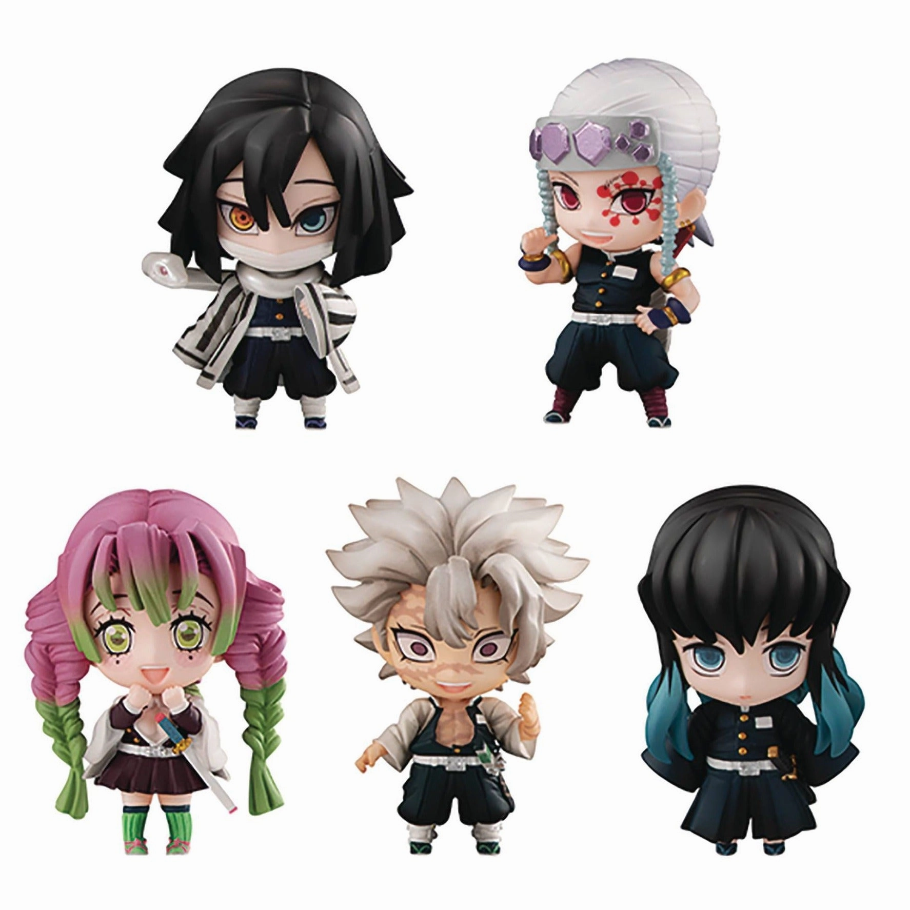MEGAHOUSE Demon Slayer Tanjirou & the HASHIRAs Mascot set B Designer Object
