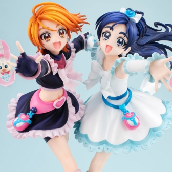 Contemporary Home Polymer Clay Lucrea Futari wa Pretty Cure Cure Black & Cure White