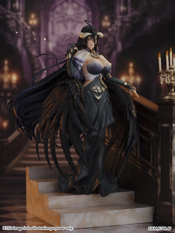 Albedo Jet Black Dress Ver. Game Character