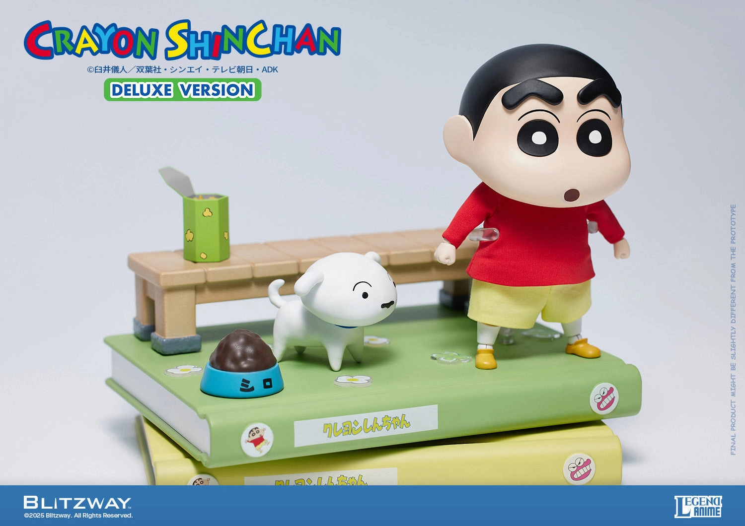 Vinyl Showcase BLITZWAY Crayon Shinchan Action Figure (DX Ver.)