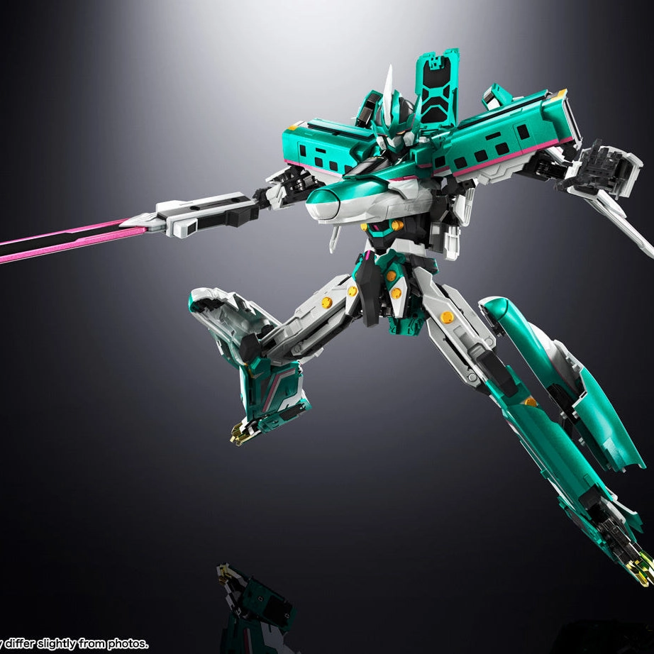 Soul of Chogokin GX-115 Shinkansen Transforming Robot Shinkalion E5 Hayabusa Legendary Hero