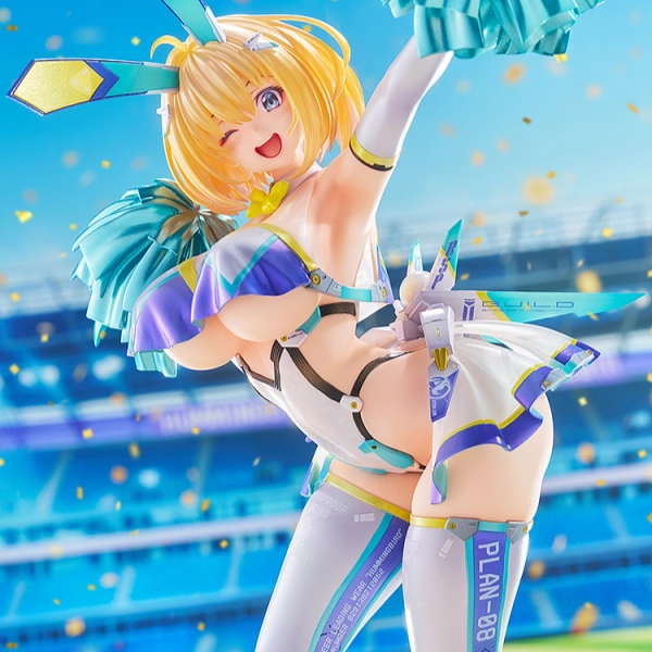 Sophia F. Shirring Cheerleader Ver. Plastic Statue Evergreen Product
