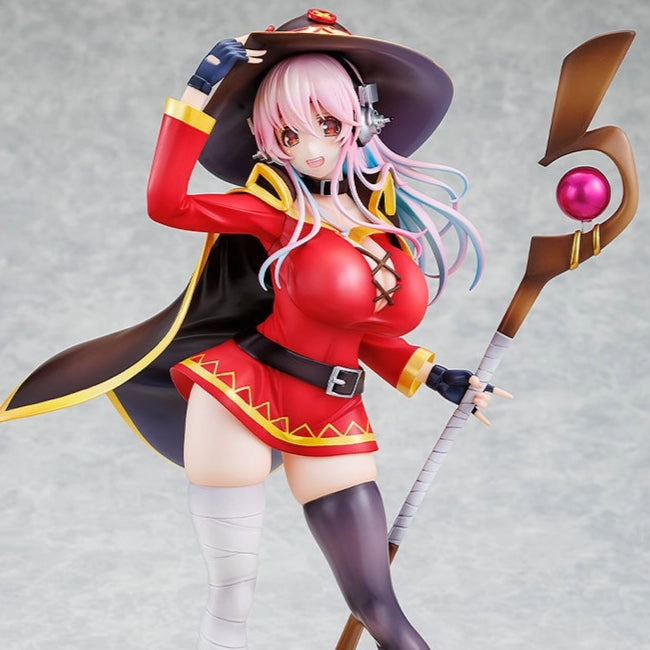 PVC Creation Teen Bedroom Super Sonico KONOSUBA God's Blessing on this Wonderful World! Megumin Collaboration Ver.