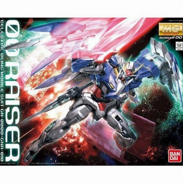 Vinyl Collectible Bandai Hobby MG 1/100 00 Celestial Being Mobile Suit GN-0000 GNR-010 Raiser "Gundam 00" (5063082)