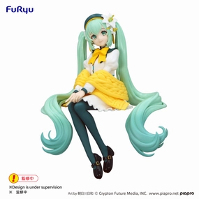 Entryway Accent Hatsune Miku Noodle Stopper Figure - Flower Fairy Lily White ver. -