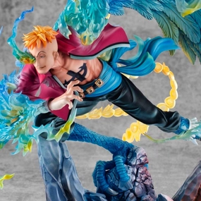 Porcelain Doll Portrait.Of.Pirates ONE PIECE MAS-MAXIMUM Leader of 1st group of Whitebeard Pirates Marco the Phoenix