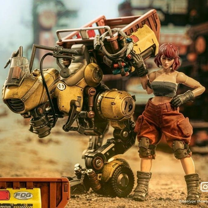 Robot Model Totem Animal Fantasy Alphabet Series "M" 1/12 Scale Action Figure and Vehicle Set