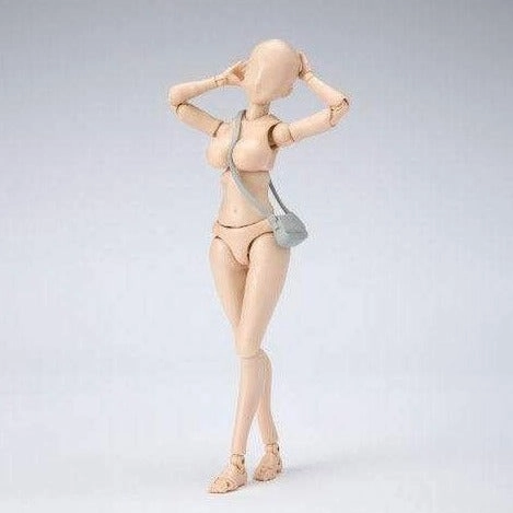 Display Base Fantasy Figure Body Chan -Kentaro Yabuki- Edition DX SET (Pale Orange Color Ver.) S.H Figuarts