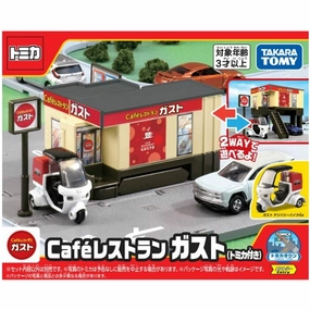 PVC Model Tomica Town Cafe Restaurant Gusto